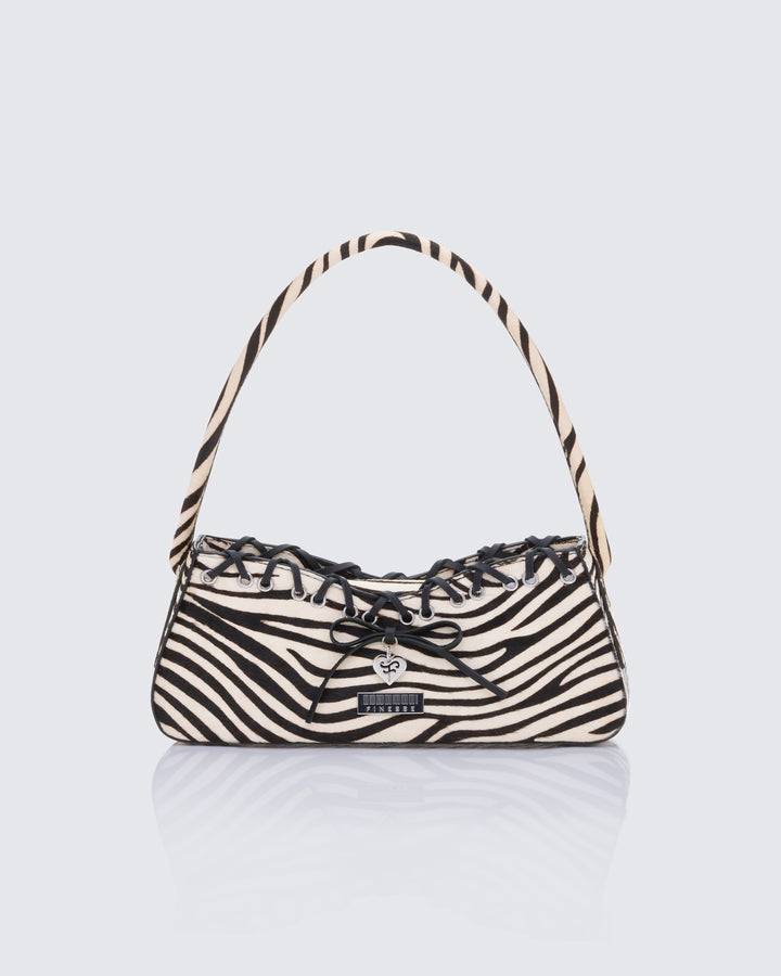 Leather shoulder bag – FINESSE
